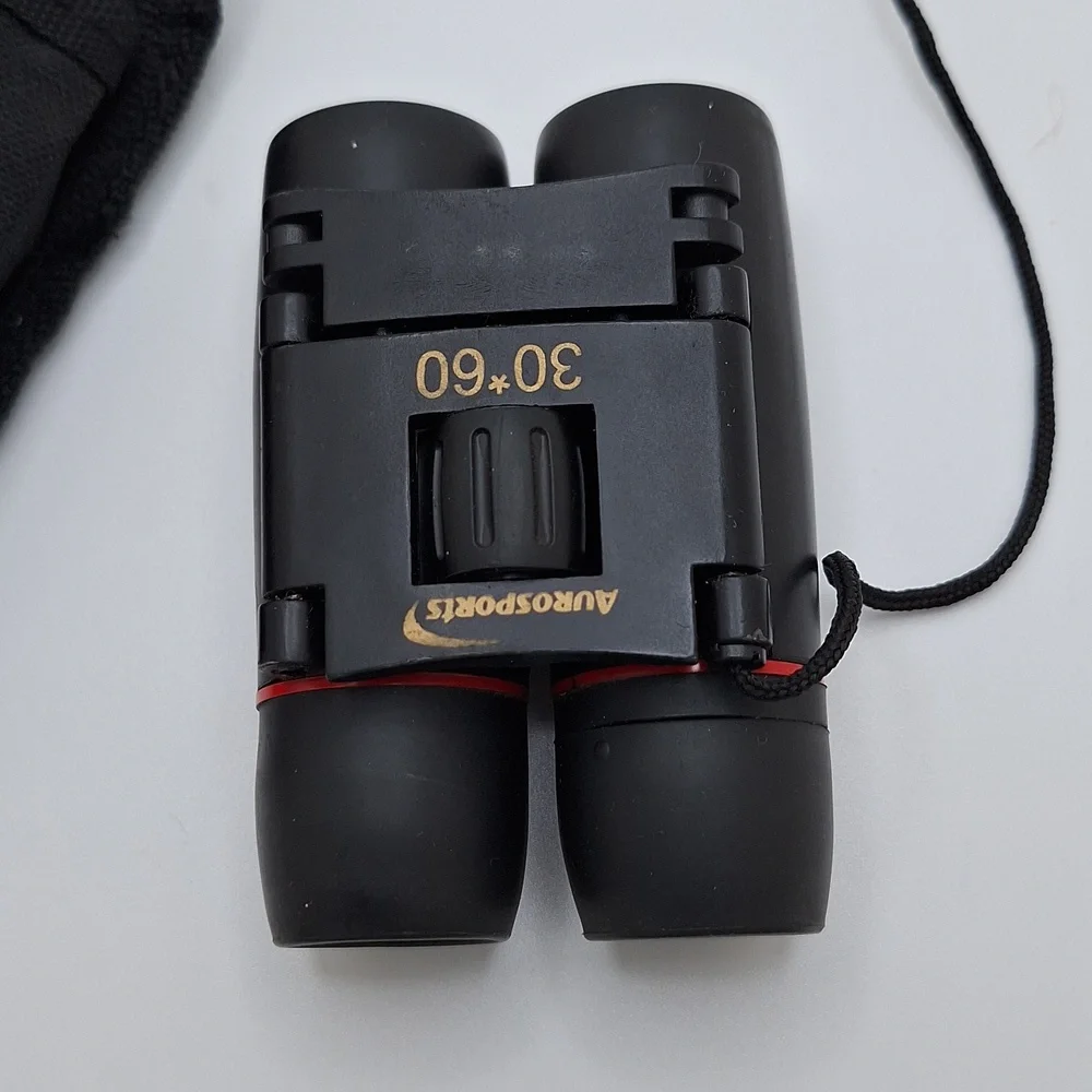 Black AURORASPORTS Binoculars with Case